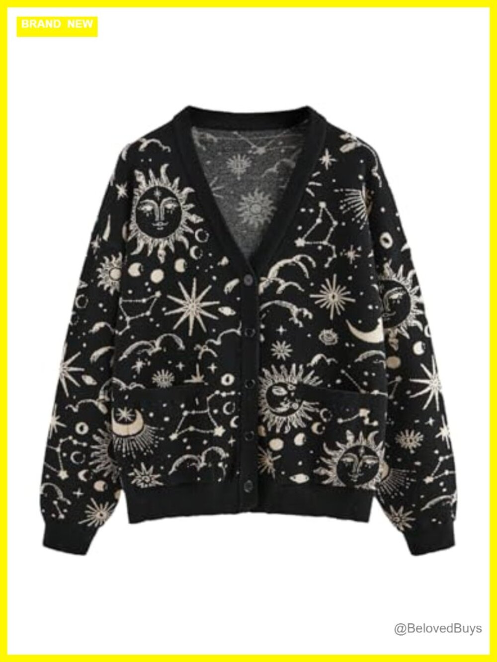 Plus Size Bandana Cardigan Boho Button Up Fall Sweater Long Sleeve Knit